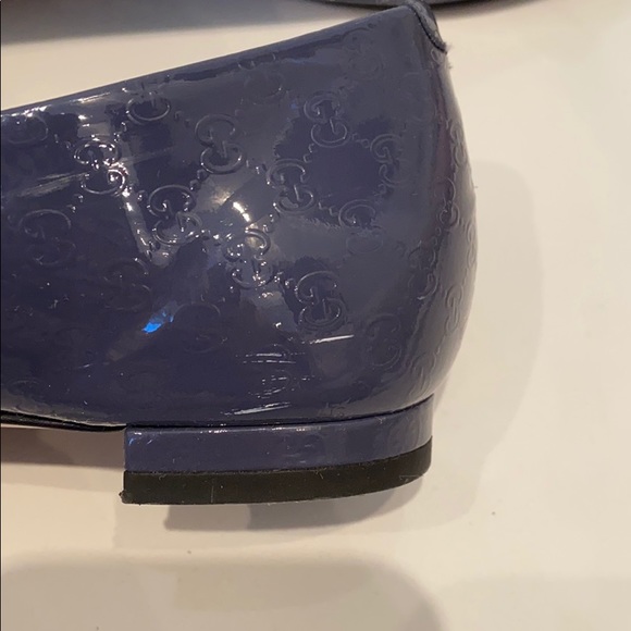Gucci Peep toe ballet flats - Picture 5 of 6